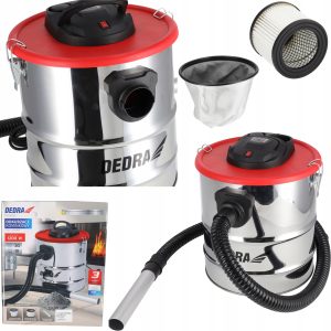 ODKURZACZ KOMINKOWY DEDRA 1200W 20L 19 kPa Separator do popiołu grilla