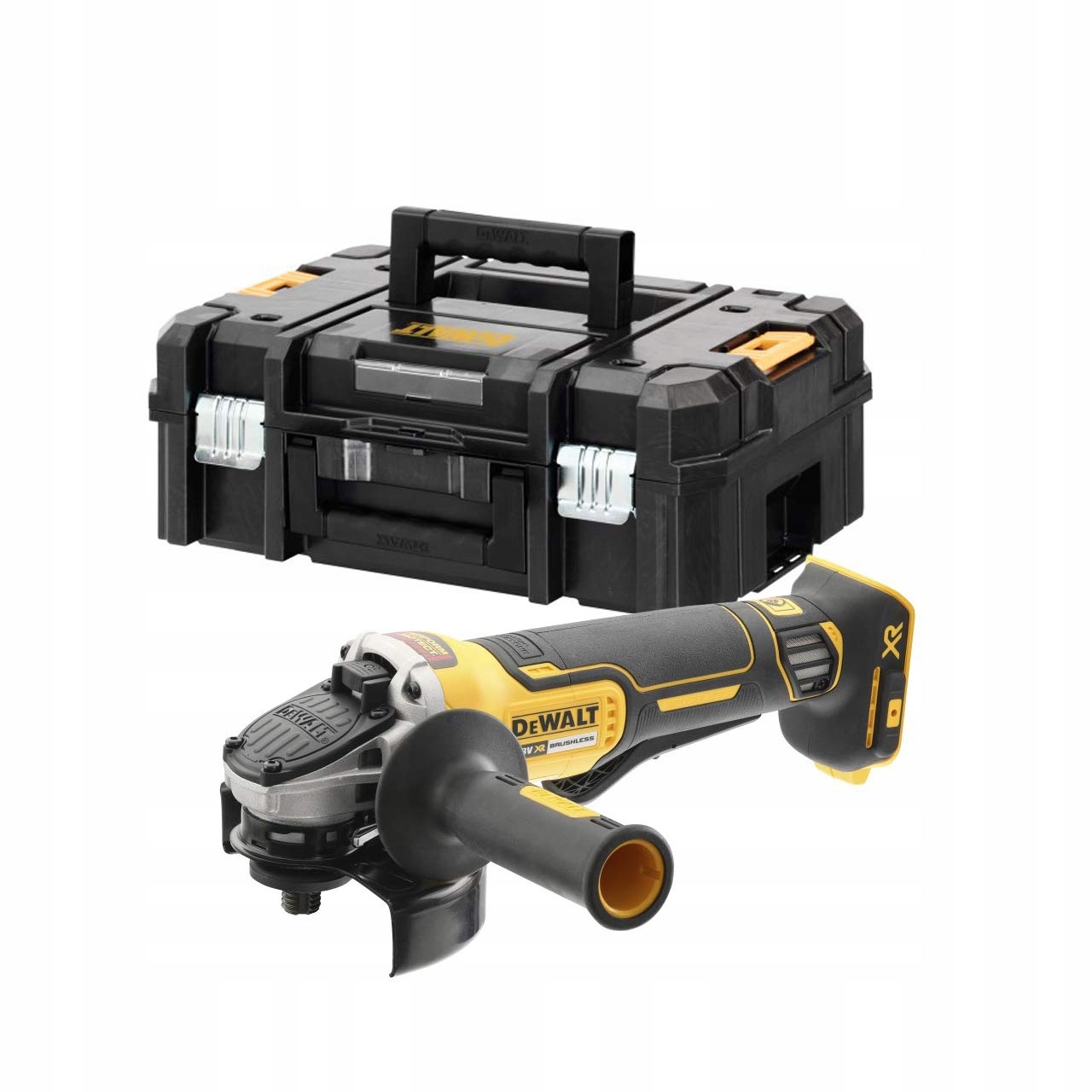 Szlifierka kątowa DeWalt DCG406nt bezszczotkowa baterie 18v akumulatorowa
