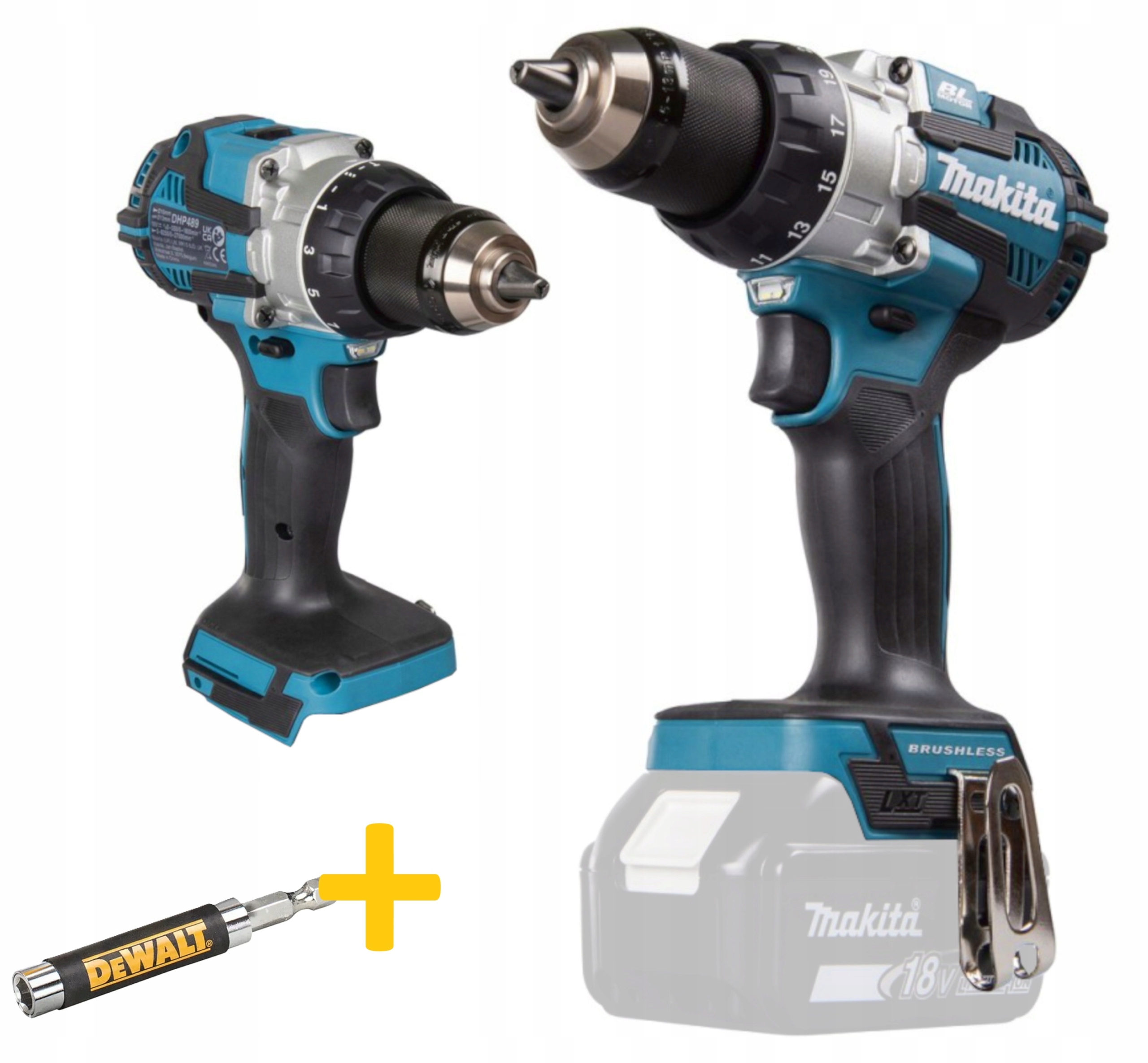 Makita DHP489Z Wkrętarka z udarem 18V LXT 73Nm Mocna Bezszczotkowa