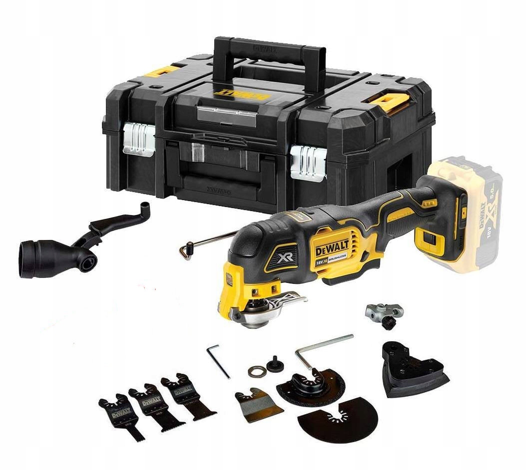 DEWALT MULTITOOL NARZĘDZIE WIELOFUNKCYJNE AKUMULATOROWE WALIZKA DCS356NT