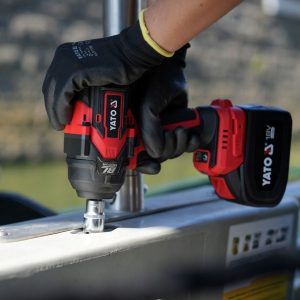 YATO KLUCZ UDAROWY AKUMULATOROWY BEZSZCZOTKOWY 18V 1200NM 1/2'' KORPUS
