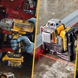 DeWALT Zestaw Wkrętarka DCD709 + Zakrętarka DCF809 18V 2x 4.0Ah DCK2062M2T