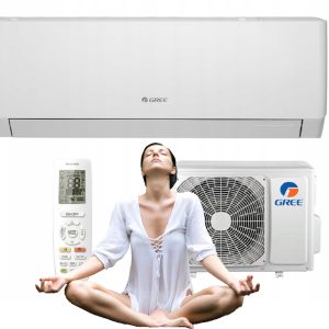 Klimatyzator Gree PULAR GWH09AGAXB 2,5kW MATOWY / POŁYSK komplet