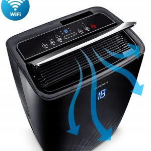 KLIMATYZATOR PRZENOŚNY Berdsen Z FUNKCJĄ GRZANIA 4kW OSUSZACZ 36l/24h WiFi